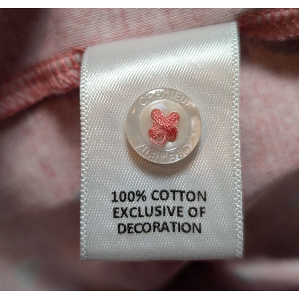 Cremieux Size XXL Polo Shirt Supima Cotton Pink Fiesta Dots Casual Golf Preppy - Picture 7 of 8